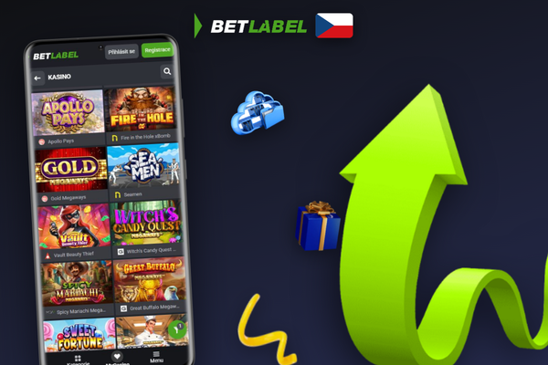 Betlabel Casino přihlášení aplikace s Face ID a otiskem prstu pro rychlé přihlášení