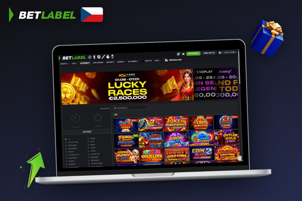 Pokladna Betlabel Casino pro desktop s platebními metodami Visa, Mastercard a kryptoměnami