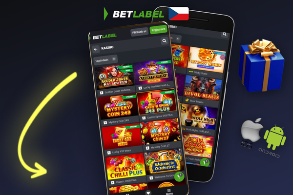 Aktivace bonusu v Betlabel Casino přes mobilní pokladnu s promo kódem
